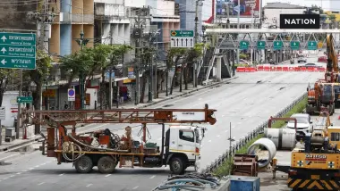 สัญญาณดี! น้ำรั่วอุโมงค์รถไฟฟ้า คุมได้แล้ว รอยแยกหด คาดซ่อมเสร็จ 12 วัน สัญญาณดี! น้ำรั่วอุโมงค์รถไฟฟ้า คุมได้แล้ว รอยแยกหด คาดซ่อมเสร็จ 12 วัน