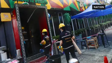 เปิดชื่อ 2 ตำรวจสันติบาล สังเวยกองเพลิงไฟไหม้โรงเบียร์ลาดพร้าว