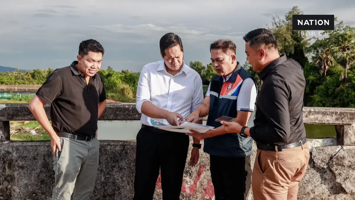 สรรเพชญ ลุยขุดลอกคลองอู่ตะเภา หาดใหญ่ รับมือน้ำท่วมจากมรสุม สรรเพชญ ลุยขุดลอกคลองอู่ตะเภา หาดใหญ่ รับมือน้ำท่วมจากมรสุม