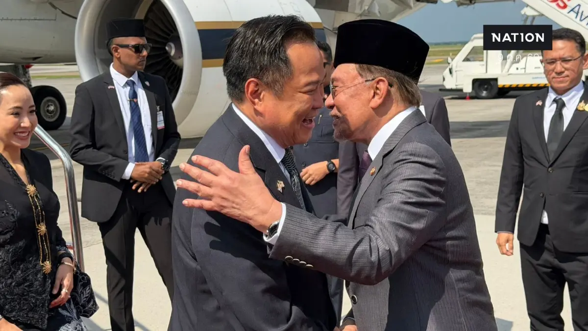 "อันวาร์" ต้อนรับ "อนุทิน" สุดอบอุ่น! สานสัมพันธ์ "ไทย-มาเลเซีย" จับมือปราบ "แก๊งคอลเซ็นเตอร์" (มีคลิป)