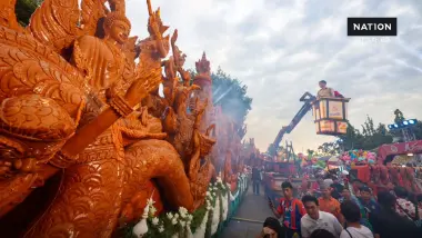 ธ.ก.ส. ร่วมเทศกาลแห่เทียนพรรษา จังหวัดอุบลราชธานี ประจำปี 2569