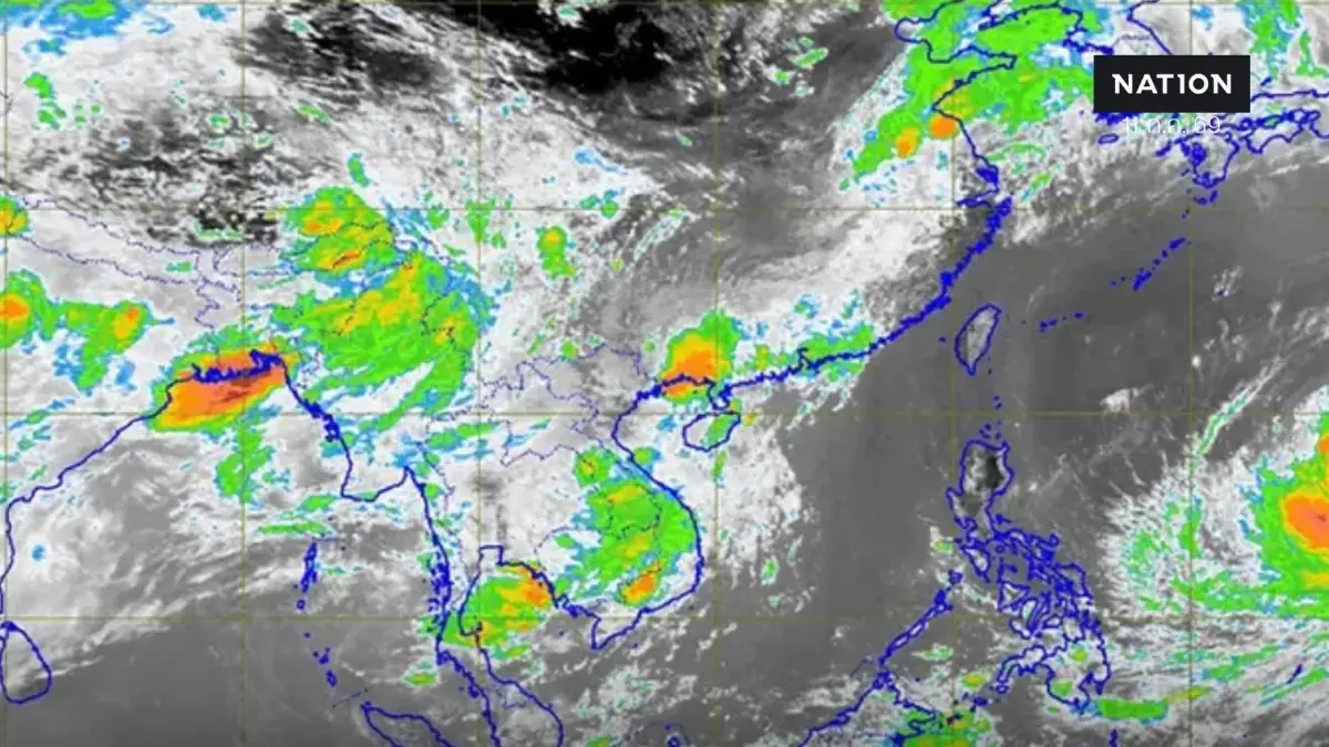 เตือนด่วน! อิทธิพลพายุบาหวี่ เช็กจังหวัดฝนตกหนัก - คลื่นสูง เตือนด่วน! อิทธิพลพายุบาหวี่ เช็กจังหวัดฝนตกหนัก - คลื่นสูง