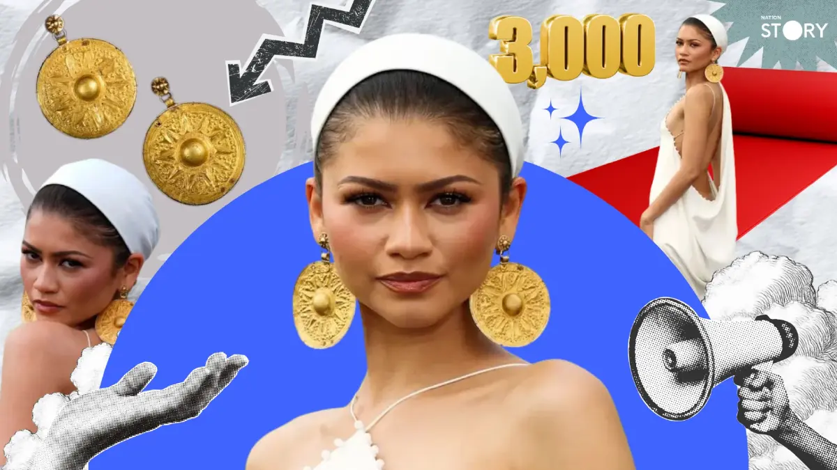 STORY : ต่างหูโบราณ 3,000 ปี บนหู Zendaya  แฟชั่นพรมแดง...หรือการฟอกขาวมรดกที่ถูกปล้น?