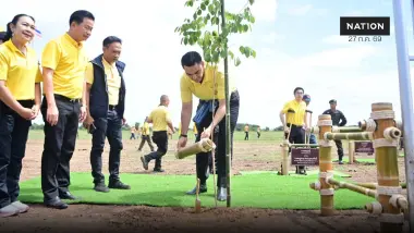 รมช.มหาดไทย นำปลูกต้นไม้ 200,000 ต้น เฉลิมพระเกียรติในหลวง