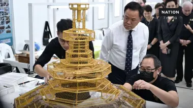 นายกฯ อนุทิน ตรวจพระเมรุมาศ คืบหน้า 90% ย้ำเสร็จทัน ต.ค. 69 นายกฯ อนุทิน ตรวจพระเมรุมาศ คืบหน้า 90% ย้ำเสร็จทัน ต.ค. 69