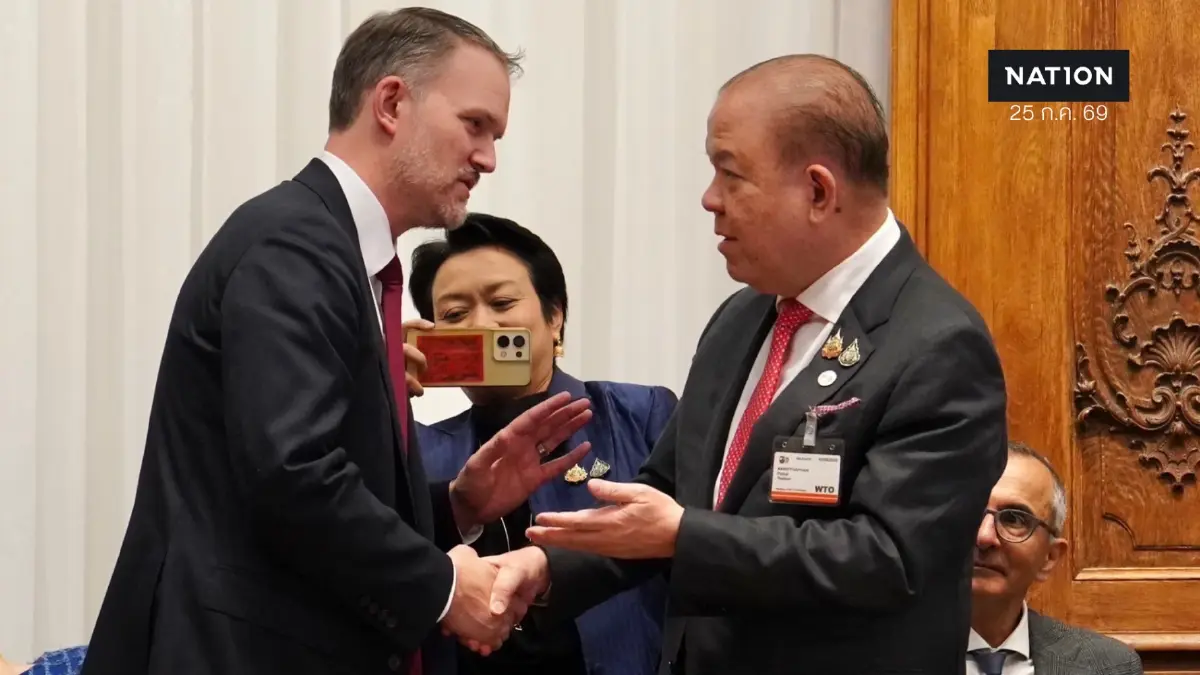 พิชัย เตือนสหรัฐฯ เก็บภาษีไทย 12.5% หวั่นซ้ำเติมขาดดุลการค้าพุ่ง พิชัย เตือนสหรัฐฯ เก็บภาษีไทย 12.5% หวั่นซ้ำเติมขาดดุลการค้าพุ่ง
