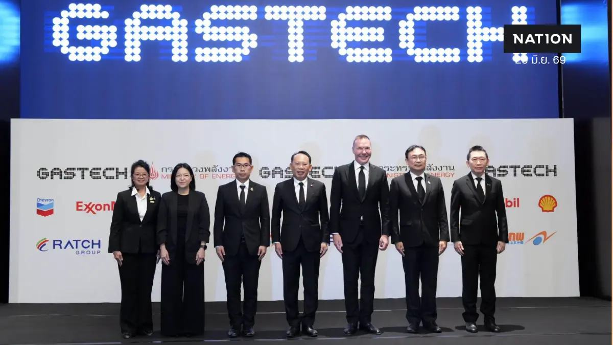กระทรวงพลังงาน ผนึกพันธมิตรภาครัฐ-เอกชน เป็นเจ้าภาพจัดงาน “Gastech 2026” ก.ย. นี้  ดึงสุดยอดผู้นำด้านพลังงานทั่วโลก หารือขับเคลื่อนแนวทางการสร้างความมั่นคงด้านพลังงานโลกและเน้นย้ำบทบาทนำของไทยในเวทีพลังงานระดับนานาชาติ