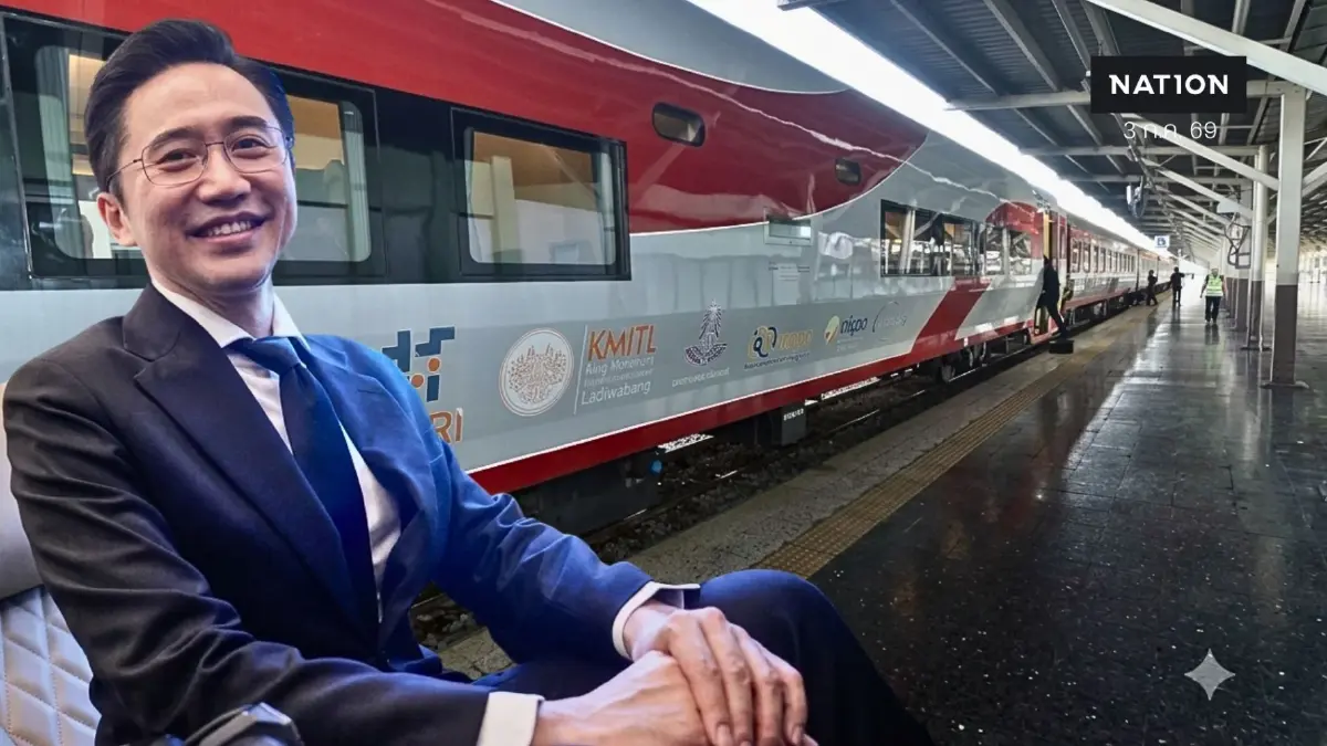 ไทยทำไทยใช้! "ยศชนัน" เปิดตัว "รถไฟไทยทำ" รถไฟ EV ระดับ Luxury Class ต้นแบบ ฝีมือคนไทยให้