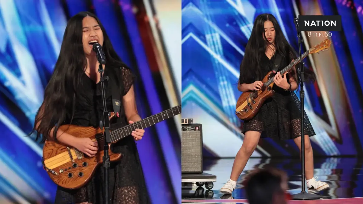 "เนเน่" สาวไทยวัย 16 เจิดจรัสบนเวที America's Got Talent