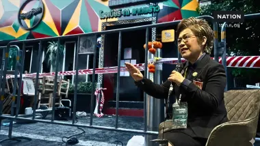 วสท. เผยสาเหตุไฟไหม้ "โรงเบียร์ลาดพร้าว" "ไฟฟ้าลัดวงจร-ฝ้าเสื่อม" ต้นเพลิง "หน้าเวที" ไฟลามเร็วเพราะเพดานต่ำ
