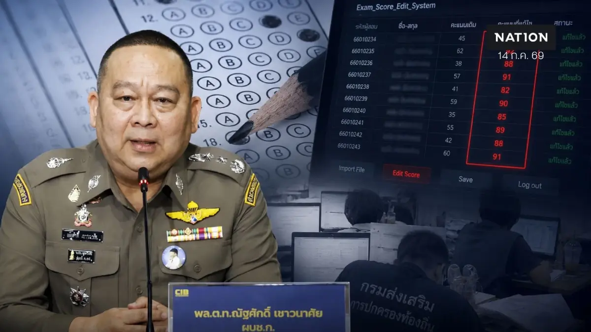 ฟันคดี 11 ข้าราชการ คนแก้ไฟล์คำตอบโกงสอบ – คุมตัว ศตพร ฝากขัง ฟันคดี 11 ข้าราชการ คนแก้ไฟล์คำตอบโกงสอบ – คุมตัว ศตพร ฝากขัง