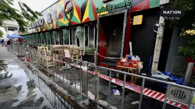 เจ้าของร้านสาหัส ไฟไหม้โรงเบียร์ล่าสุดเพจร้านเคลื่อนไหวแล้ว