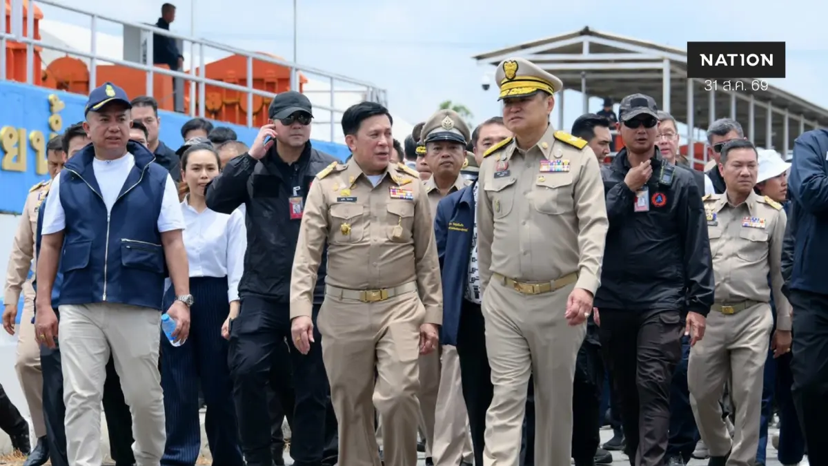 "อนุทิน" นำทีมลุยหาดใหญ่ เร่งซ่อมคลอง ร.1 เสร็จใน 90 วัน รับมือน้ำหลาก