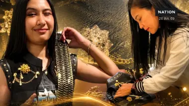 เบื้องหลังเสื้อแจ็กเก็ตสุดเท่! "เนเน่ รอยัล" ใส่เฉิดฉายเวทีโลก AGT แบรนด์ไทย สะกดสายตาคนทั่วโลก