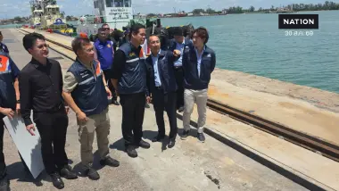 ลุยยกระดับ "ท่าเรือสงขลา" เพิ่มงบขุดร่องน้ำ 133 ล้าน หนุนสงขลาสู่ฮับโลจิสติกส์อ่าวไทยตอนล่าง