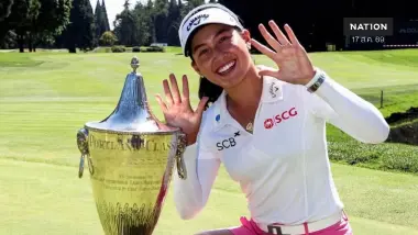 โปรจีนผงาดคว้าแชมป์ที่ 10 LPGA ทลายสถิติกอล์ฟพอร์ตแลนด์ โปรจีนผงาดคว้าแชมป์ที่ 10 LPGA ทลายสถิติกอล์ฟพอร์ตแลนด์