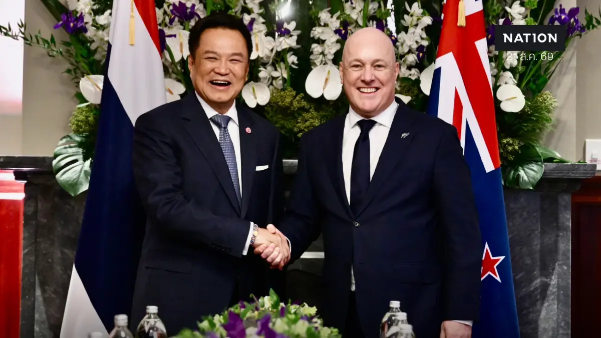 ไทย-นิวซีแลนด์ ตั้งเป้าการค้า 3 เท่า แตะ 2.46 แสนล้านบาท