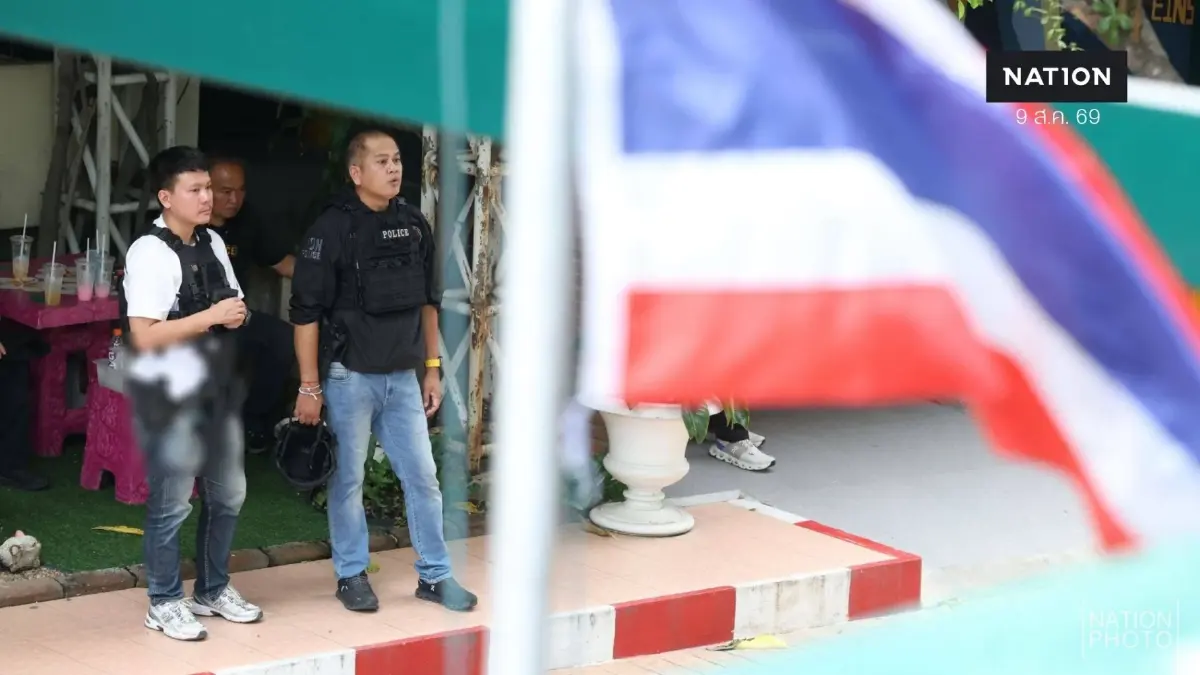 สยบข่าวลือ! เครือข่ายผู้ปกครอง "เทพศิรินทร์ นนทบุรี" ยัน "ชายชุดดำ" คือ "ตำรวจ" ยันหนุนเพิ่ม "สแกนอาวุธ"