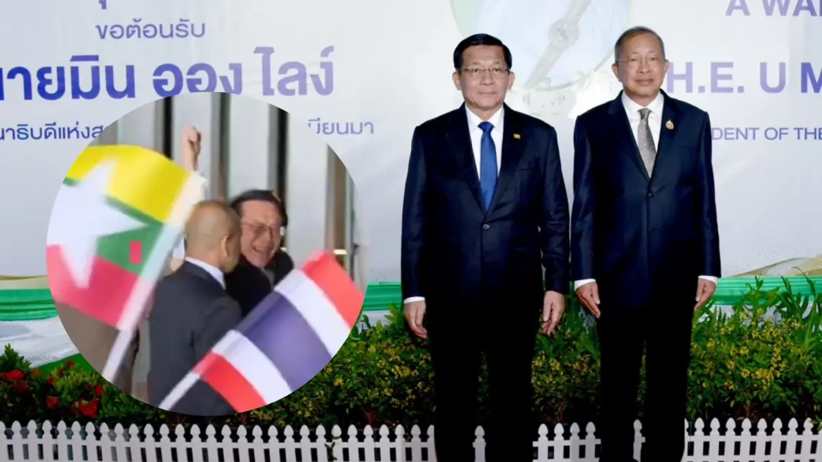 “มิน ออง ไลง์” ทวิภาคีรัฐสภาไทย - ระทึก! “อนุสรณ์” บุกตะโกนป่วน! “มิน ออง ไลง์” ทวิภาคีรัฐสภาไทย - ระทึก! “อนุสรณ์” บุกตะโกนป่วน!