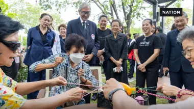 OKMD ผนึกสภากาชาดไทย เปิดตัว Senior Plearn Ground รองรับสังคมสูงวัย