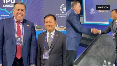 เปิดเกมรุกการทูตรัฐสภา! ไทยจับจังหวะแจงปม MOU "ชายแดนกัมพูชา" เตรียมพบ "ประธานสภาออสเตรเลีย" เปิดเกมรุกการทูตรัฐสภา! ไทยจับจังหวะแจงปม MOU "ชายแดนกัมพูชา" เตรียมพบ "ประธานสภาออสเตรเลีย"