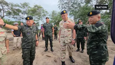 อนุทิน ลุยช่องอานม้า ให้กำลังใจทหารกู้ระเบิด ลั่นปกป้องไทย