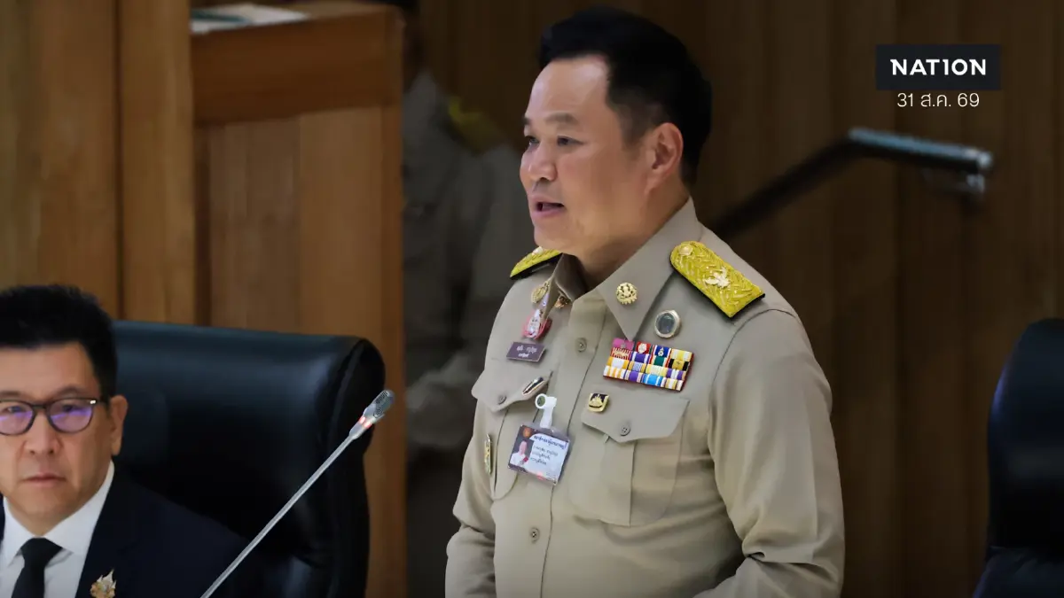 นายกฯ ฝืนป่วย แถลงแจง พ.ร.ก.กู้เงิน 4 แสนล้าน ต่อวุฒิสภา ชี้วิกฤตพลังงานซ้อนวิกฤต
