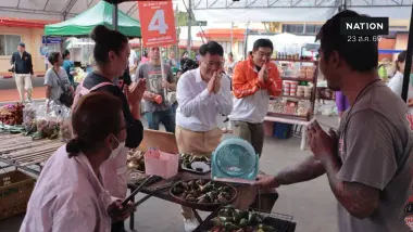 เดชรัต ลุยหาเสียงนายก อบจ.นนทบุรี ชูนโยบาย NEW นนท์ แก้ปากท้อง