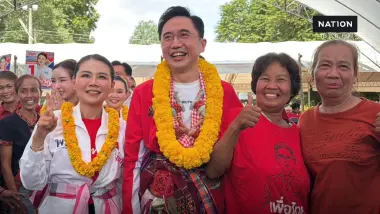 เพื่อไทยเปิดเวทีใหญ่โค้งสุดท้าย “ยศชนัน-ณัฐวุฒิ” ช่วย “ไข่มุก” ชิงนายก อบจ.กาฬสินธุ์