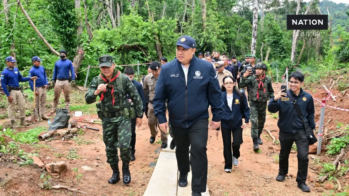 "มท.2" ลุยชายแดนสุรินทร์ สั่ง กฟภ.ขยายไฟฟ้า-ขุดบ่อบาดาลเพิ่ม "ปราสาทตาควาย–เนิน 350" "มท.2" ลุยชายแดนสุรินทร์ สั่ง กฟภ.ขยายไฟฟ้า-ขุดบ่อบาดาลเพิ่ม "ปราสาทตาควาย–เนิน 350"