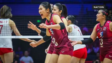 เฮทั้งแผ่นดิน! ตบสาวไทยล้มจีนคว้าแชมป์เอเชีย-ตั๋วโอลิมปิก