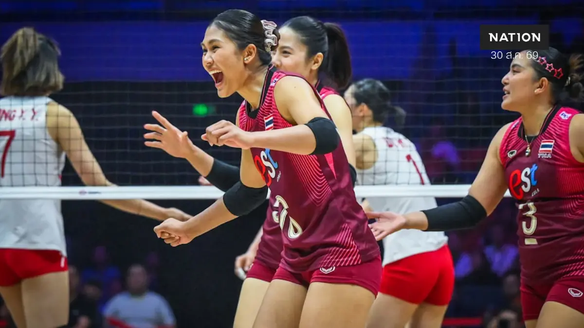 เฮทั้งแผ่นดิน! ตบสาวไทยล้มจีนคว้าแชมป์เอเชีย-ตั๋วโอลิมปิก เฮทั้งแผ่นดิน! ตบสาวไทยล้มจีนคว้าแชมป์เอเชีย-ตั๋วโอลิมปิก