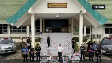 “ด่านศุลกากรช่องจอม-ไปรษณีย์โคราช” ลุยจับ “บุหรี่เถื่อน” 14 ล้าน
