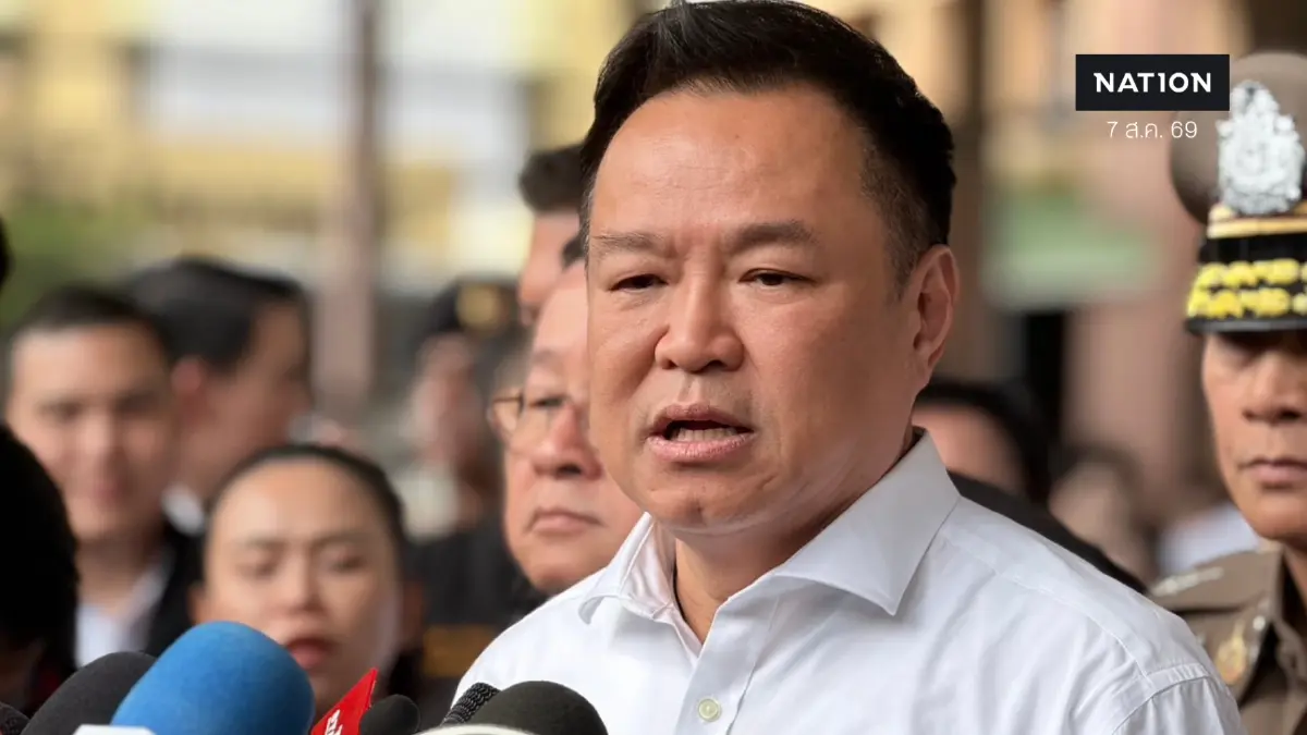 "อนุทิน" เผยสาเหตุกราดยิงเทพศิรินทร์ นนทบุรี เครียดเรียนจบชีวิตตัวเอง