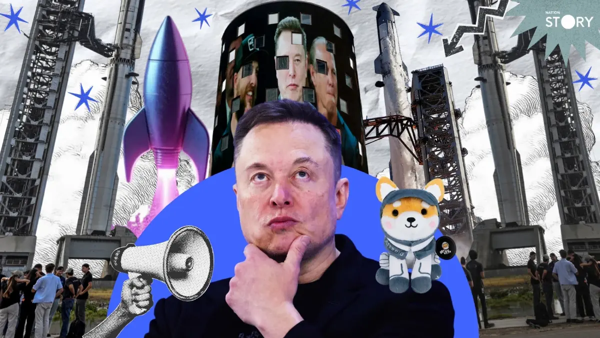 STORY : “บทบาทน้องหมา-จรวดสีชมพู!” เมื่อรายย่อยยึดเวที ถามคำถามสุดปั่นก่อน SpaceX แถลงงบครั้งแรก