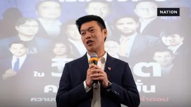 “ณัฐพงษ์” เปิดเวทีผู้นำฝ่ายค้าน ชี้ “โกง สว.” จุดเริ่มต้น “กินรวบประเทศ”