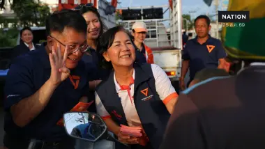 'เดชรัต' พรรคประชาชน ลุยหาเสียง อบจ.นนทบุรี ชู 'NEW นนท์'