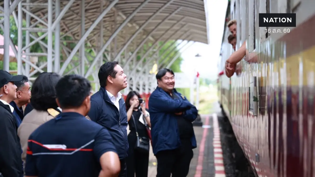 ดันโปรเจกต์ยักษ์ภาคใต้! รถไฟทางคู่เชื่อม "ไทย-มาเลเซีย" วงเงินแสนล้าน
