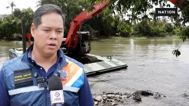 เร่งระบายน้ำรับฤดูฝน! คมนาคมเดินหน้าแก้ปัญหาน้ำท่วมสงขลา ลุยขุดลอกคลองอู่ตะเภา-คลอง ร.1-ร.3
