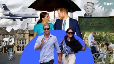 STORY : แฮร์รี-เมแกน แลนดิ้ง UK! นั่งเจ็ตหรูหอบลูกกลับถิ่น ท่ามกลางดราม่าความปลอดภัยและรอยร้าวในราชวงศ์