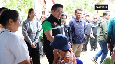 'ธรรมนัส' ลุยน่านช่วยน้ำท่วมปัว จี้ขุดลอกแม่น้ำน่านป้องซ้ำ