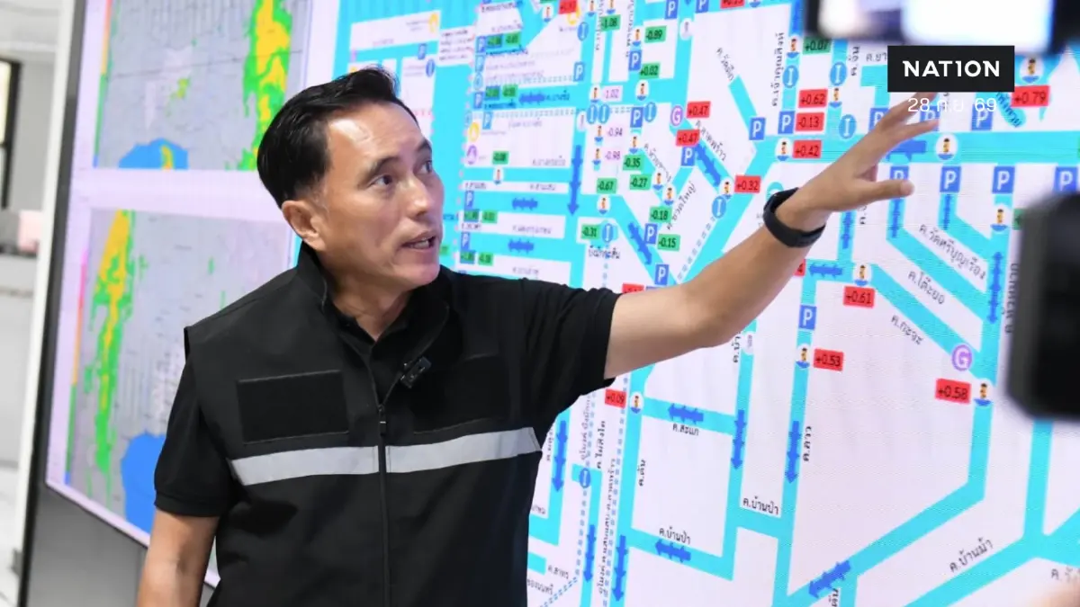 กางแผนระบายน้ำฝั่งตะวันออก! "วิศณุ" รับเขตลาดกระบังวิกฤตสุดไร้อุโมงค์ช่วย คาดน้ำเอ่อท่วมบ้านต้องใช้เวลาสูบ 1 สัปดาห์