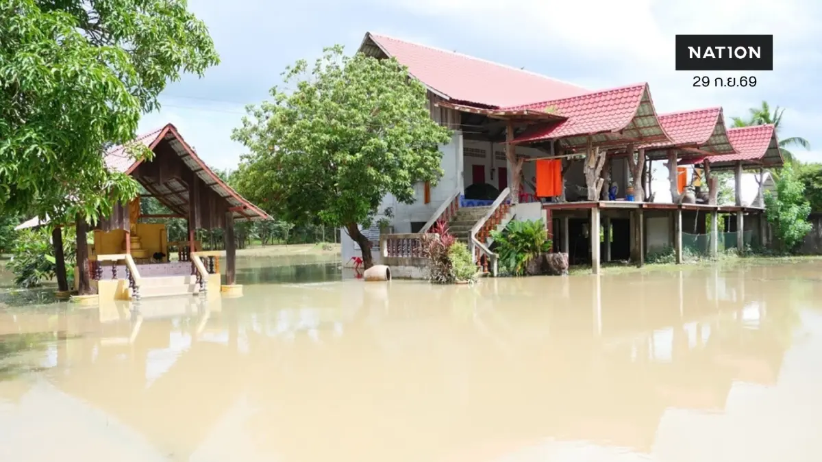 "บุรีรัมย์” ยังท่วม 4 อำเภอ! วัดถูกล้อม พระออกบิณฑบาตไม่ได้ "บุรีรัมย์” ยังท่วม 4 อำเภอ! วัดถูกล้อม พระออกบิณฑบาตไม่ได้
