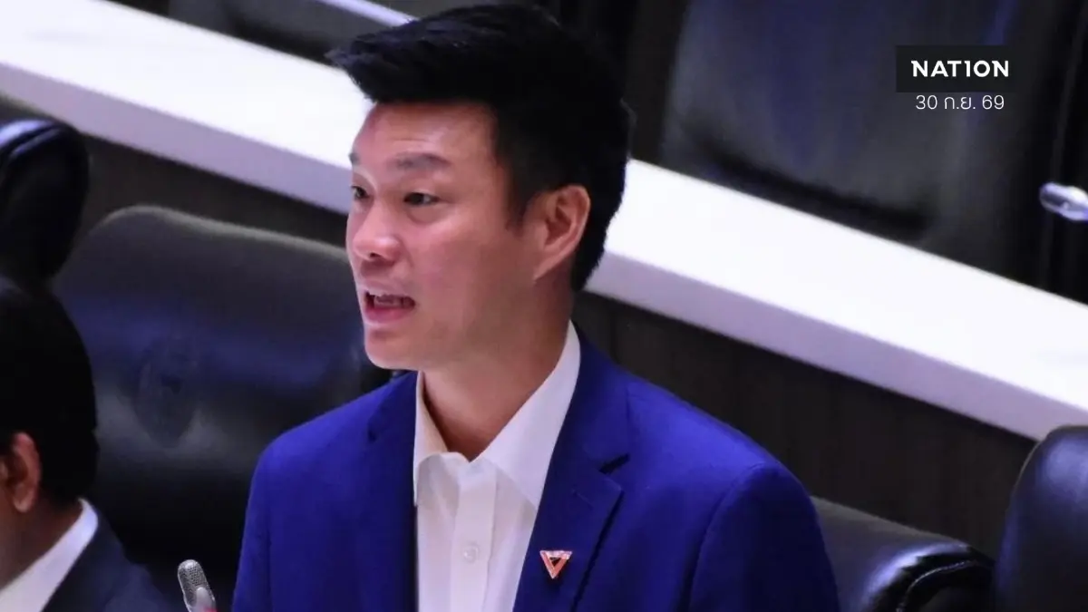 “ณัฐพงษ์” จี้ “อนุทิน” มาตอบญัตติน้ำท่วมเอง เตือนอย่าเพิ่งรีบถอดบทเรียน