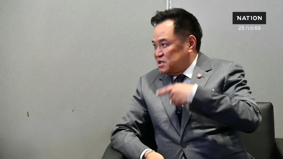 เดือดฉ่ำ! "อนุทิน" ล็อกเป้าถล่ม “พรรคส้ม-กูรูปฏิปักษ์” ด้าน "ธนกร" ช่วยขยี้