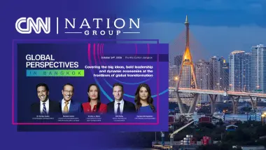 ‘เนชั่น กรุ๊ป’ จับมือสื่อระดับโลก CNN ในงาน ”Global Perspectives“ เปิดฉากครั้งแรกในเอเชีย ที่กรุงเทพฯ 14 ต.ค.นี้