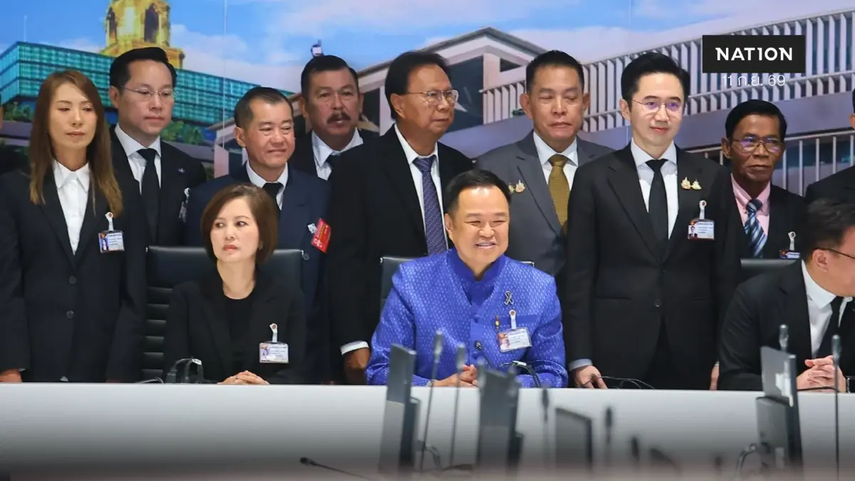 รัฐบาลเหนียวแน่นไม่แตกแถว - “กล้าธรรม-ไทยสร้างไทย” หันหนุนงบฯ