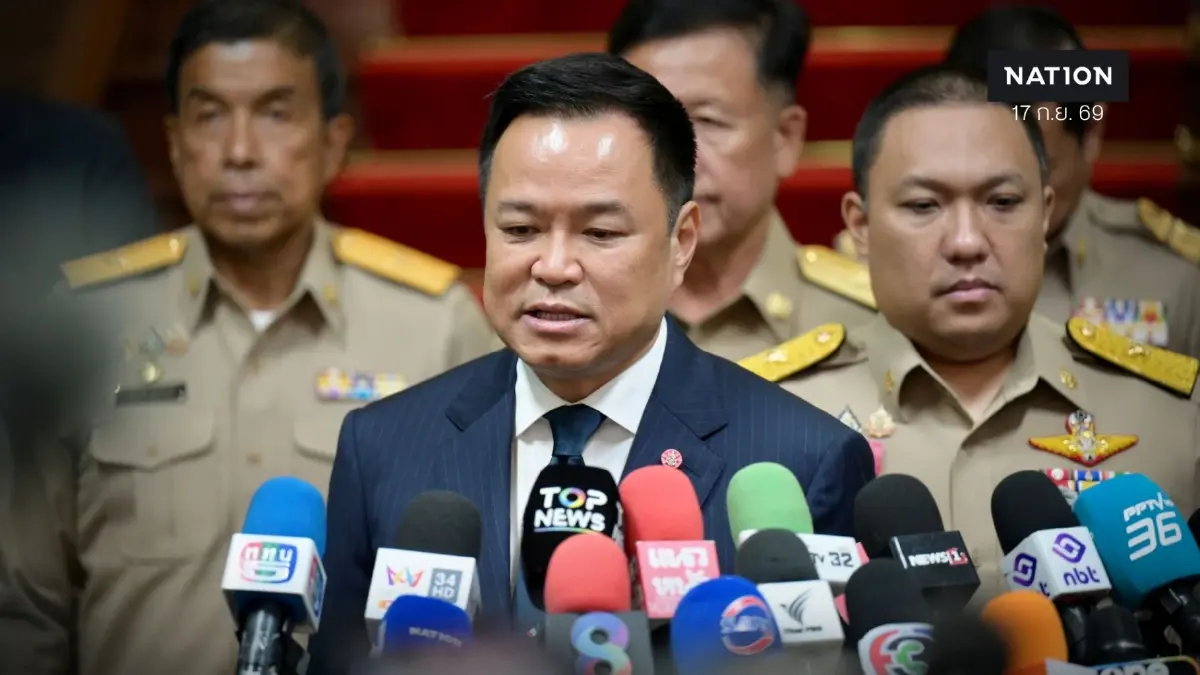 “อนุทิน” เดือดกลางวงประชุม ปมโกงสอบท้องถิ่น ลั่นมาโกงกันบนหัวผม ต้องให้ออกจากราชการไว้ก่อน