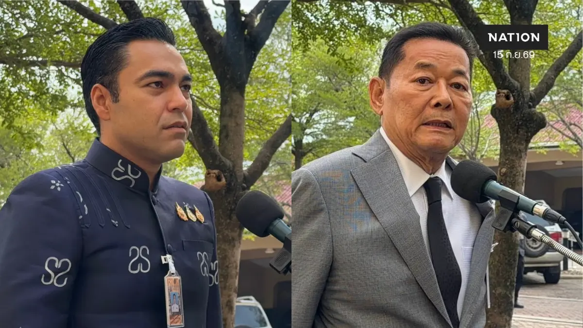 เปิดใจ 2 รัฐมนตรี! "นภินทร" โล่งหลัง กกต. ยกคำร้องคดีฮั้ว สว. เปิดใจ 2 รัฐมนตรี! "นภินทร" โล่งหลัง กกต. ยกคำร้องคดีฮั้ว สว.
