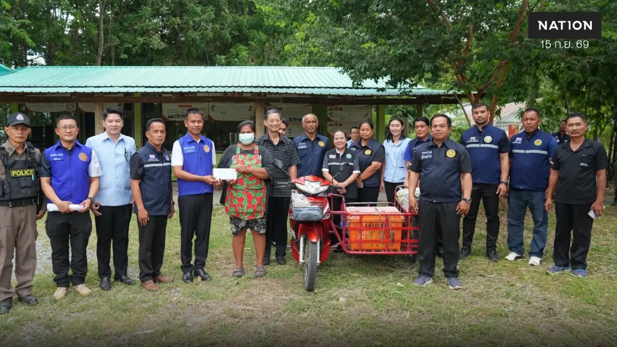 "สสส." มอบทุนต่อยอดอาชีพ "บ้านลานทอง" ฟื้นชีวิตผู้ผ่านการบำบัดอย่างยั่งยืน "สสส." มอบทุนต่อยอดอาชีพ "บ้านลานทอง" ฟื้นชีวิตผู้ผ่านการบำบัดอย่างยั่งยืน